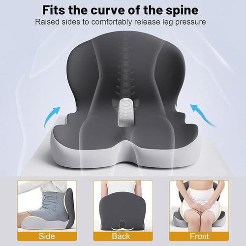 FlexTailor Core L-Shaped Memory Foam Seat Support